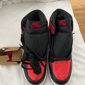 Nike Jordan 1high og retro ruby. Size 7.5 - nwot